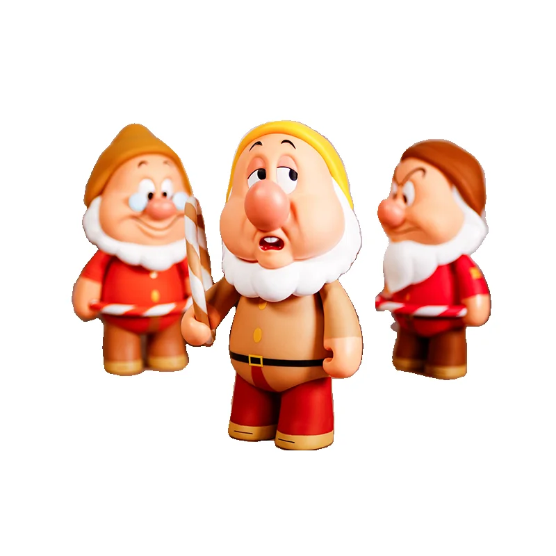 

HEROCROSS Disney семь гномов Белоснежка модное украшение для рабочего стола креативная Коллекционная фигурка ручной работы игрушка в подарок