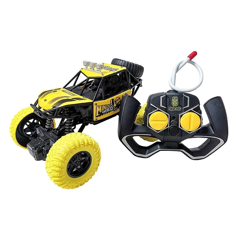 Minions Peripherals Kids Rc Car Toys New Charging Mountain Rc Car Climbing Handle Offroad Vehicle Christmas Gifts