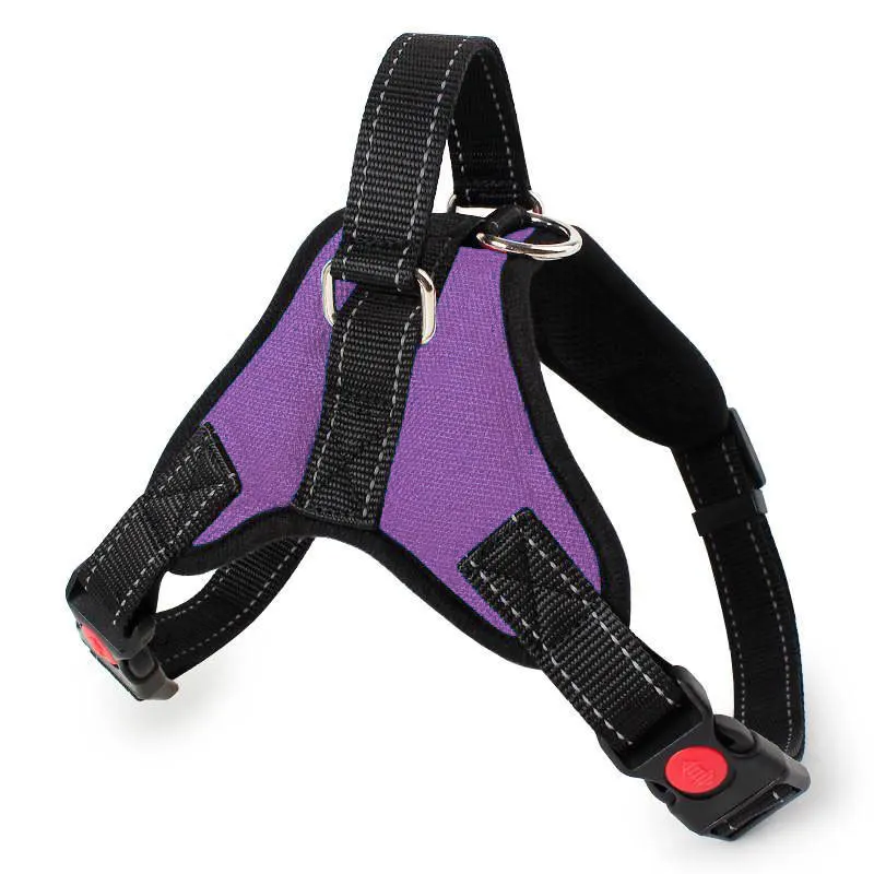 Adjustable Dog Harness Durable Reflective Pet Dog Harness For Dogs Pet Walking Harness For Small Medium Large Pets Accessories