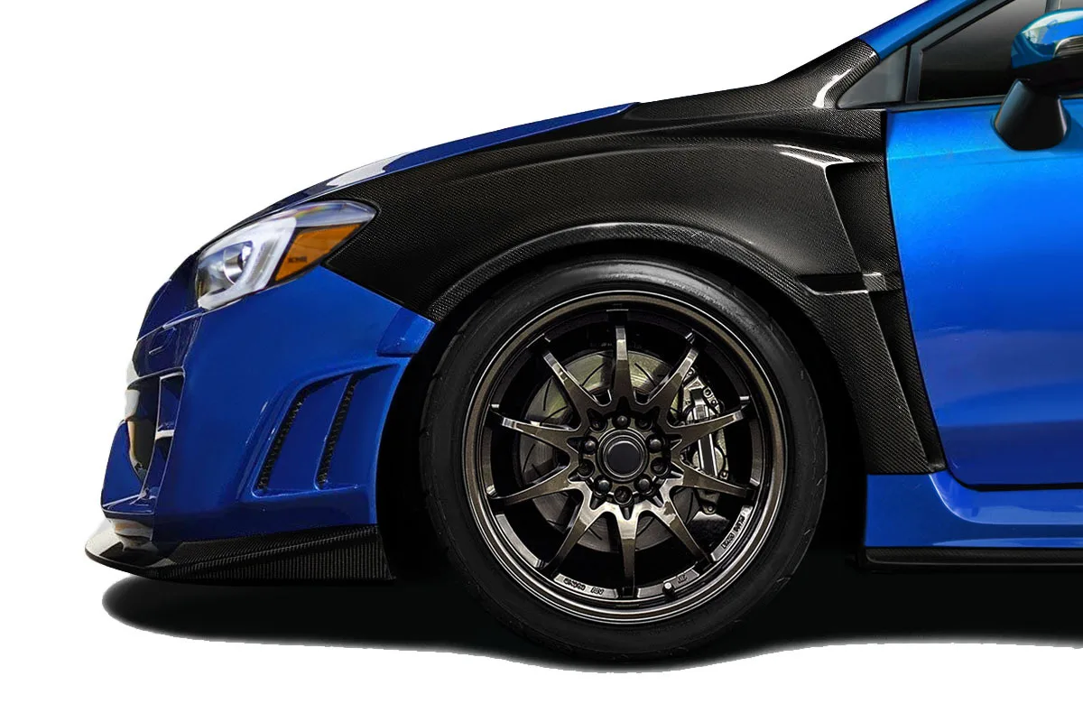 

2015-2021 applicable to Subaru WRX-STI modified carbon fiber front fender sand board