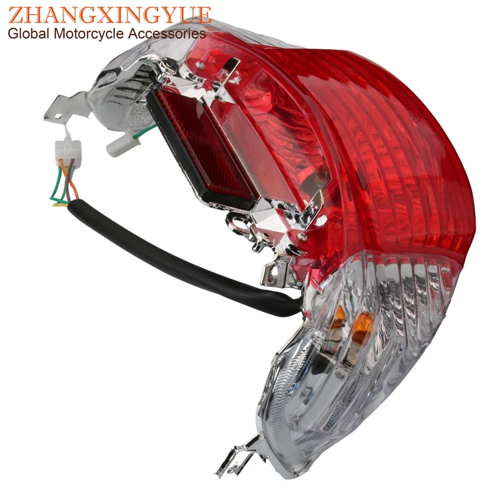 GY6 Chinese Scooter Tail Light Turn Signal Taillight Assembly For Kymco Filly 50cc 4-Stroke