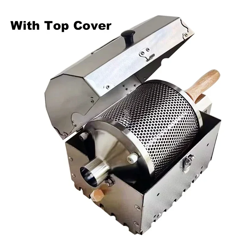 For AS1-S400T Household Coffee Roaster Commercial Coffee Bean Roaster Thermal High Temperature Resistant Stainless Steel