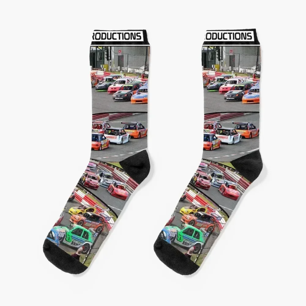 UK HotRod Socks Heating sock funny sock Socks For Men Women's