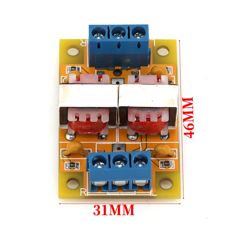 XH-M372 Stereo /Audio Isolator Vehicle Common Ground Suppression Interference Noise Isolation Module Transformer Coupler