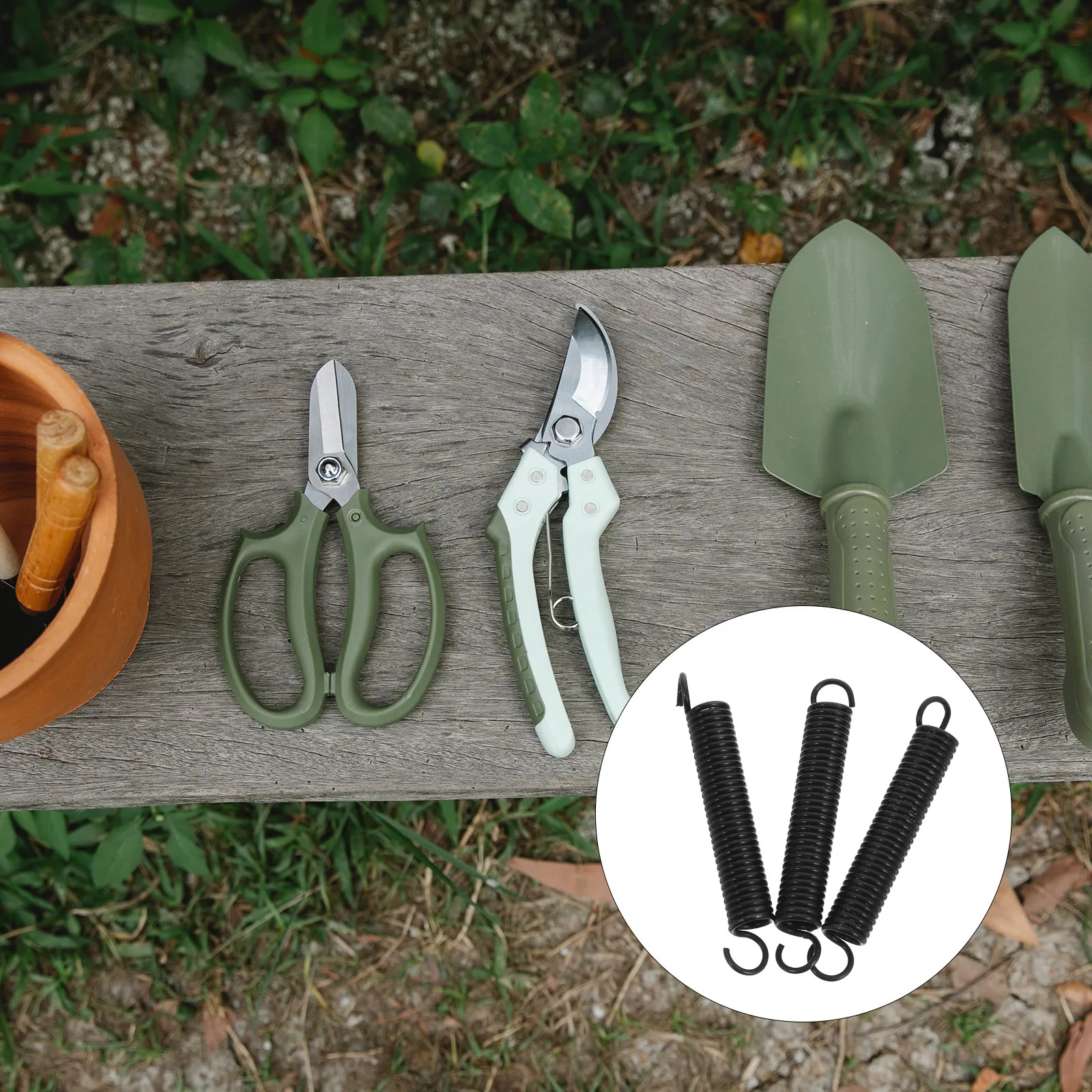 

3Pcs Stainless Steel Spring Hooks Sleek Finish Small Springs for Crafting Projects Spring Hooks Extension Springs with Hook Ends