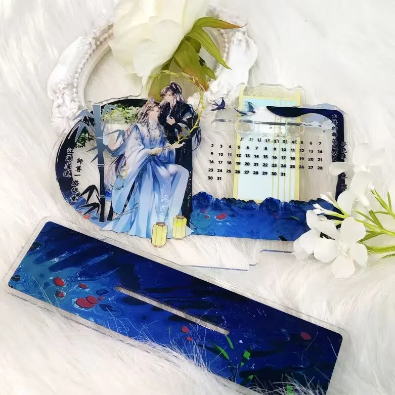 Эрха и его вечный календарь Мастера белого кота "Баджи 2025" значок календаря производная периферийная вывеска "Хайтан Вайю"