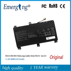 11.4V 48Wh Original Laptop Battery B31N1726 For ASUS ROG Strix FX531 FX531GT PX731 G531 GL531PX531 G512 0B200-03400100