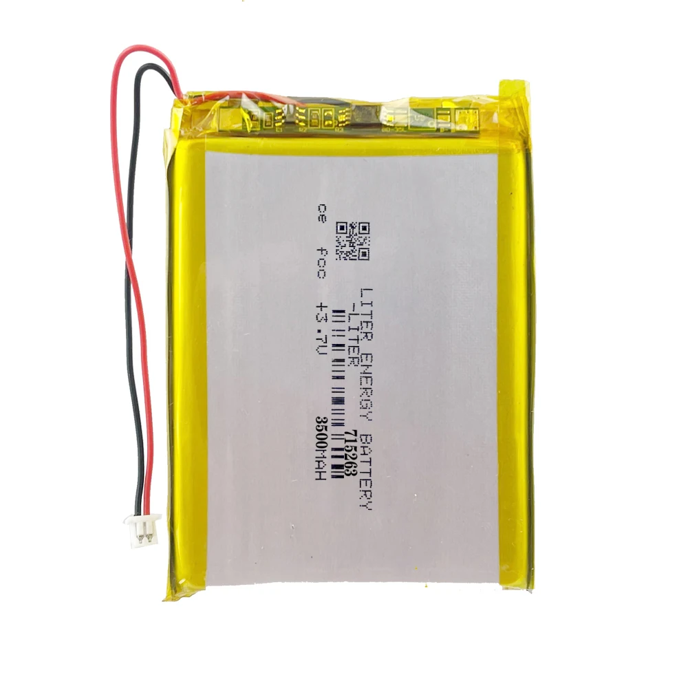 715263 705068 3.7v 3500mah bateria litowo-polimerowa 2800mah 605065 z płytą do tabletów RG35XX Pda produkty cyfrowe