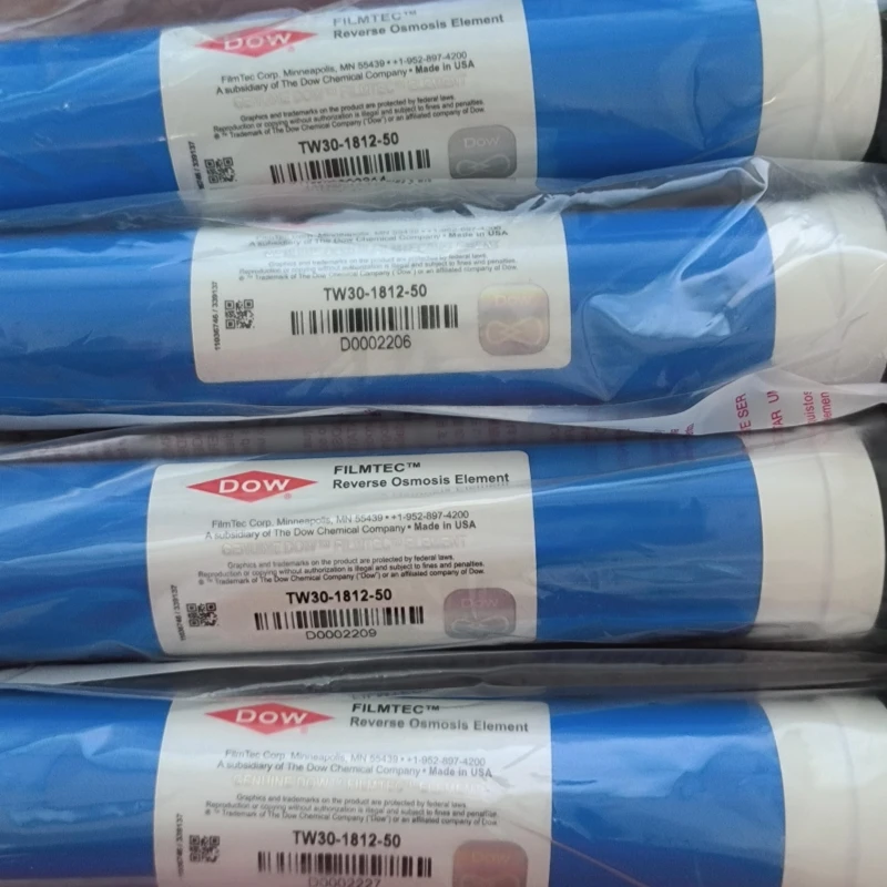 4 pcs Dow Filmtec 50 Gpd reverse osmosis membrane TW30-1812-50 kitchen RO water filter