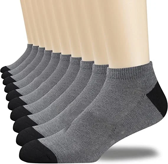 Breathable Low Cut Socks Anti Odor Moisture Wicking Quick Dry Solid Color Athletic Ankle Socks for Running Hiking Walking Gym ﻿ view 5