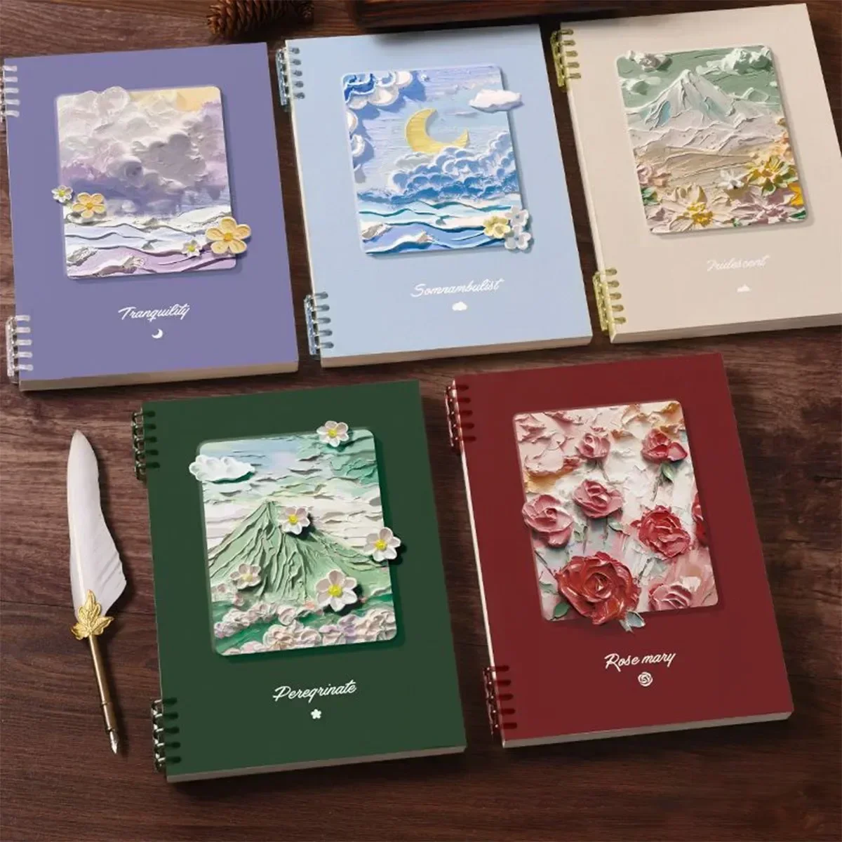 

Creative A5 Loose-Leaf Notebook Student Filler Paper Diary Book Office Memo Book Student Weekly Planner School Supply