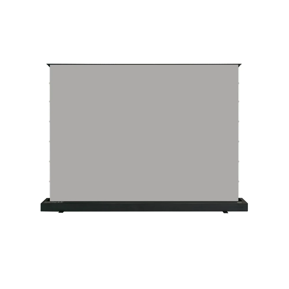 

100-дюймовый электрический напольный моторизованный экран проектора UST ALR для домашнего кинотеатра, формат 16:9, для ультракороткофокусного лазерного проектора