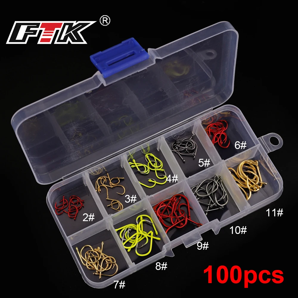 Ftk 100Pcs Mix Colo… - image