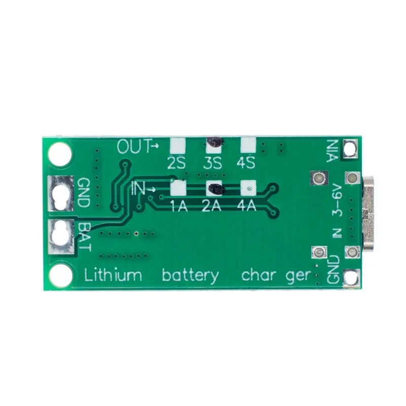 Multi-Cell 2S 3S 4S Type-C To 8.4V 12.6V 16.8V Step-Up Boost LiPo Polymer Li-Ion Charger 7.4V 11.1V 14.8V 18650 Lithium Battery