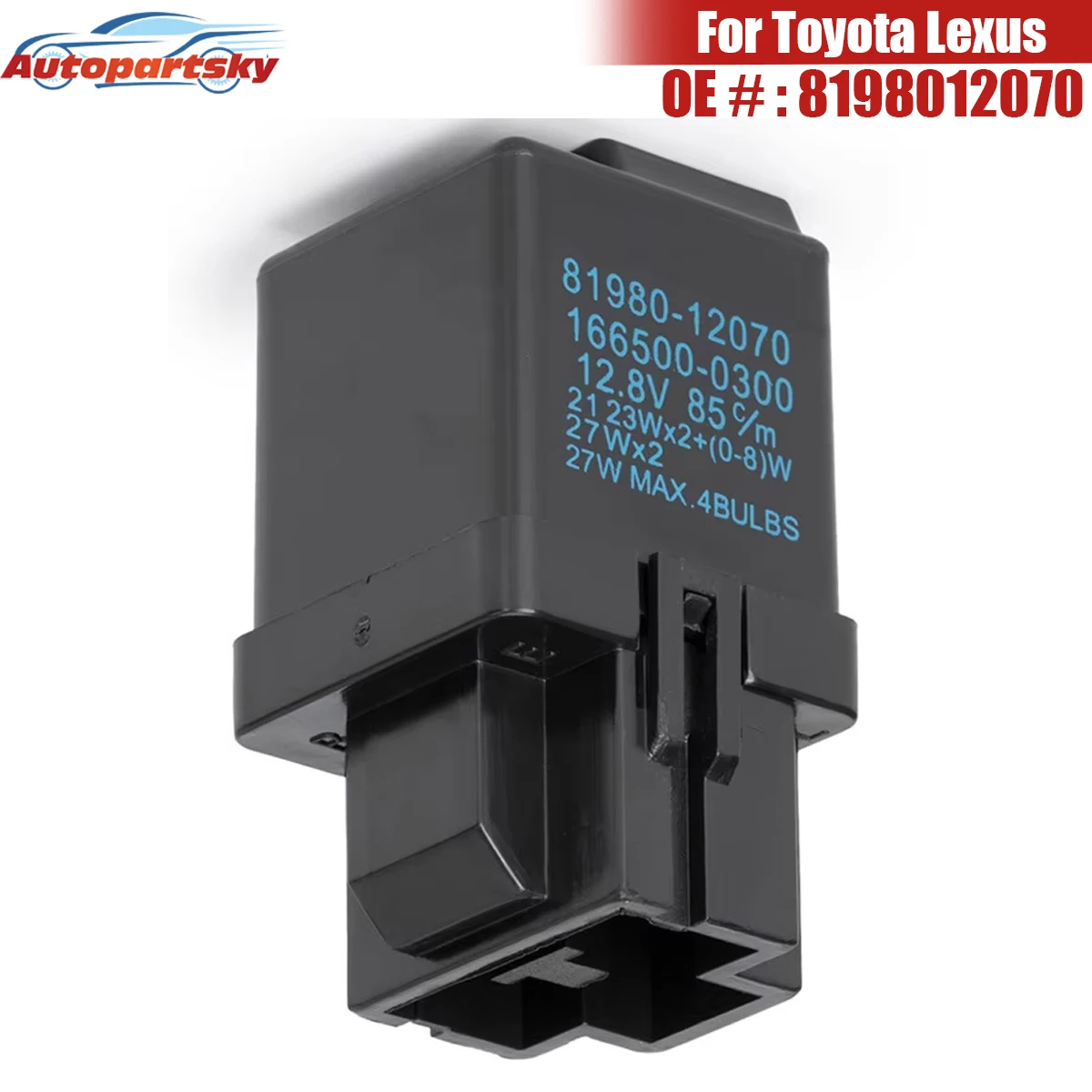 

Автозапчасти 8198012070 1665000300 Новое другое реле указателя поворота в сборе для Toyota Tercel Sienna Pickup Land Cruiser Lexus новый