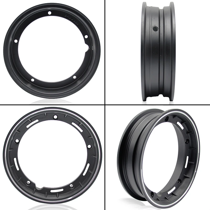 SCL Racing 10 inch Motorcycle Wheel Rim For Piaggio Aluminum Wheel Rim with Nut,Oring and Inflating Valve Racing Vesppa Rim