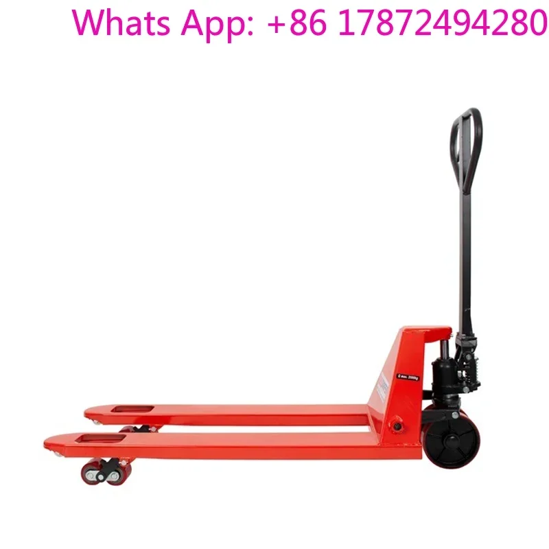 3 Ton Hydraulic Manual Pallet Jack Uni-Silent DF3.0-550N Hand Forklift Truck