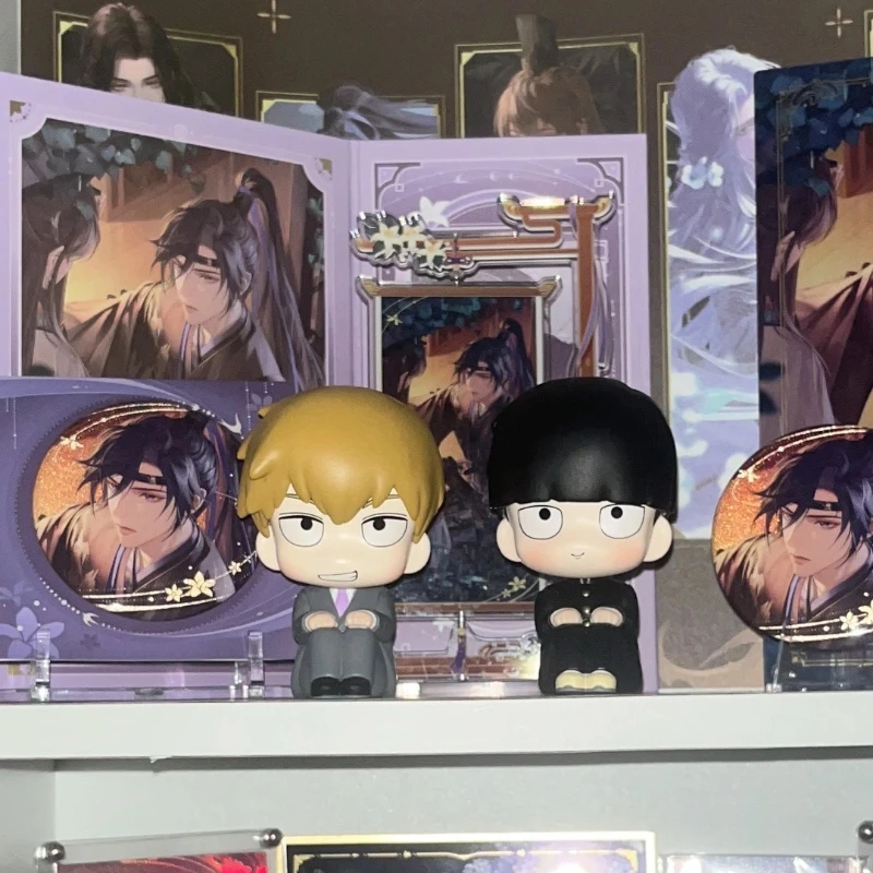 

Kawaii Reigen Arataka Figure Desktop Ornament Collectible Doll from Mob Psycho 100 GK Edition Toys Gifts for Children's Kids