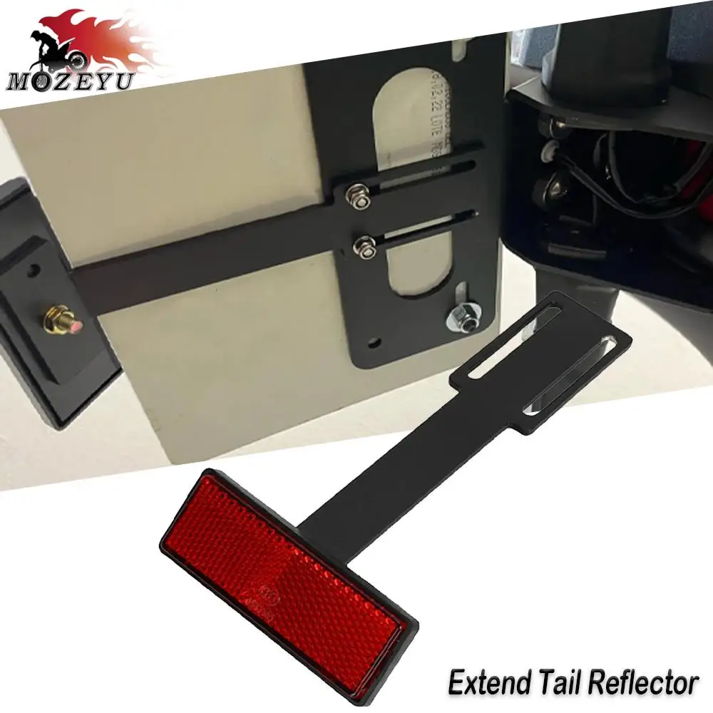 

License Plate Holder Extend Tail Reflector For KAWASAKI ZX-25R ZX25R ZX 25R 2020-2023 ZX-4RR ZX-4R SE Motorcycle Accessories