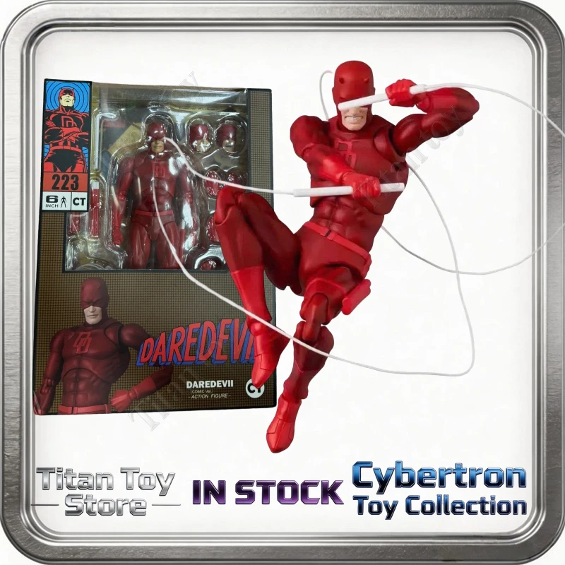 

In Stock Ct Toys Daredevil Figure Mafex 223 Comic Version SHF Anime Action Figure Figurine Model Personalized Gifts Kids Toys