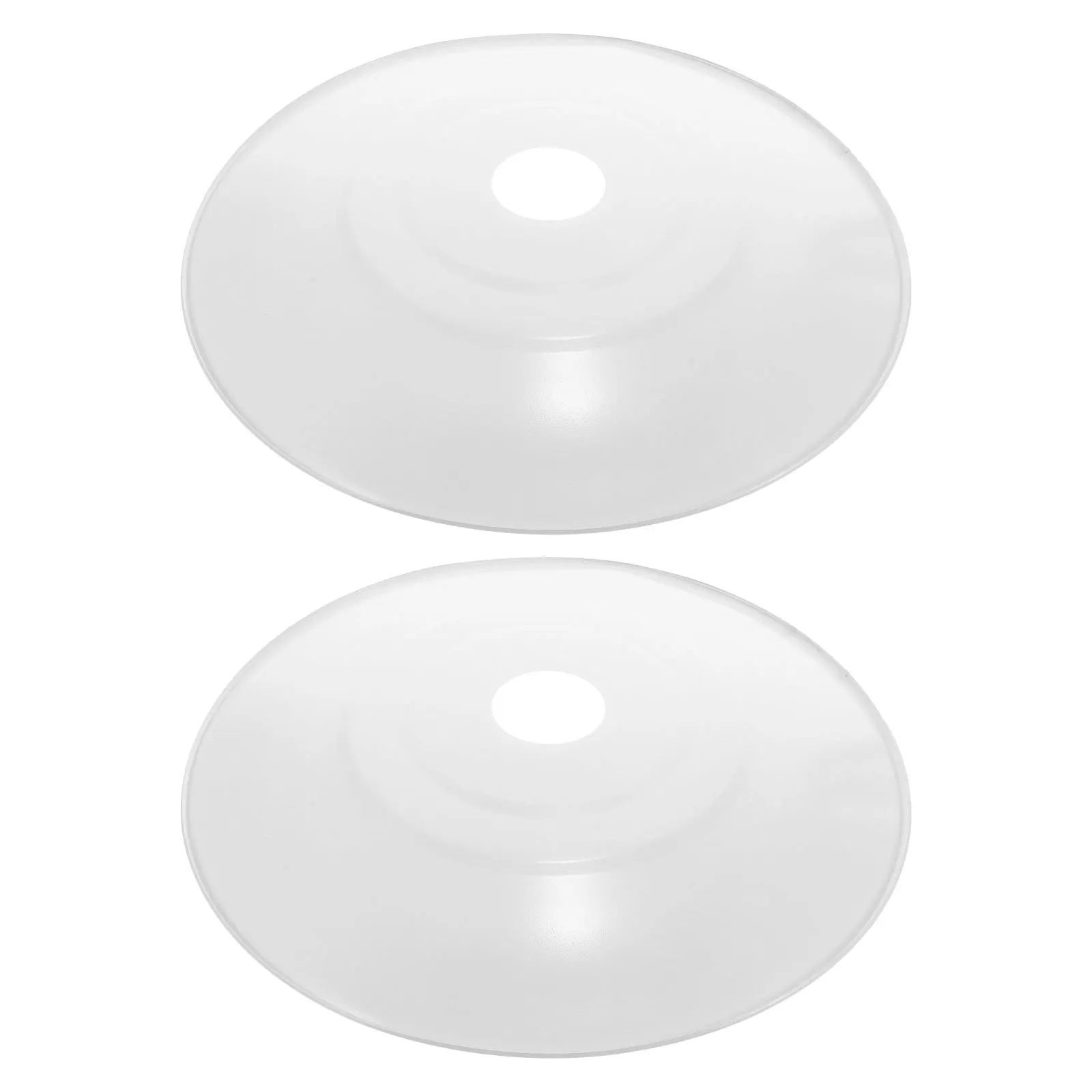 

2Pcs 12 Inch Stainless Steel Lamp Shade Outdoor Street Light Cover Waterproof Dustproof for Garden Pathway Post Light Shade