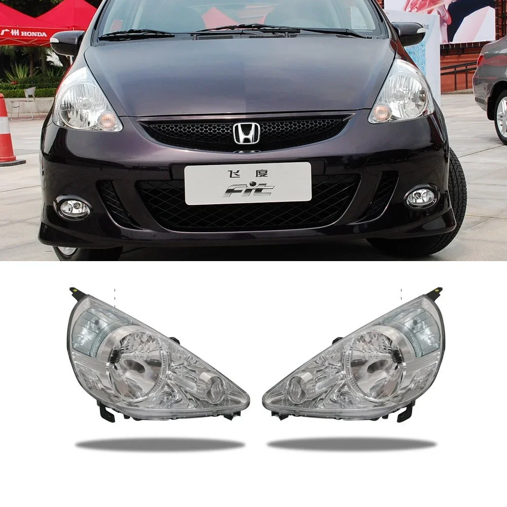 Reflektory samochodowe zestaw do Honda Fit Jazz Sport GD GE 2001 ~ 2008 2002 2003 2004 2005 2006 2007 światła przeciwmgielnego halogenowe lampa boczna ostrzegawcze LED akcesoria narożne — zdjęcie 4