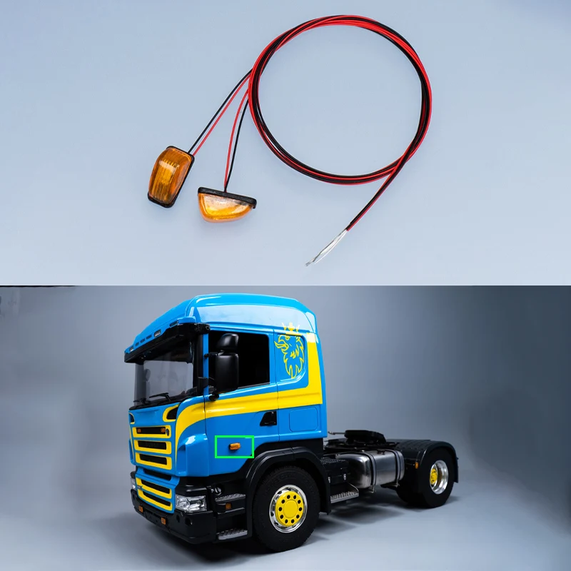 

Моделирование бокового фонаря для 1/14 Tamiya RC Грузовик Автомобиль Scania 770S BENZ 3363 VOLVO FH16 MAN Diy Запчасти Игрушки