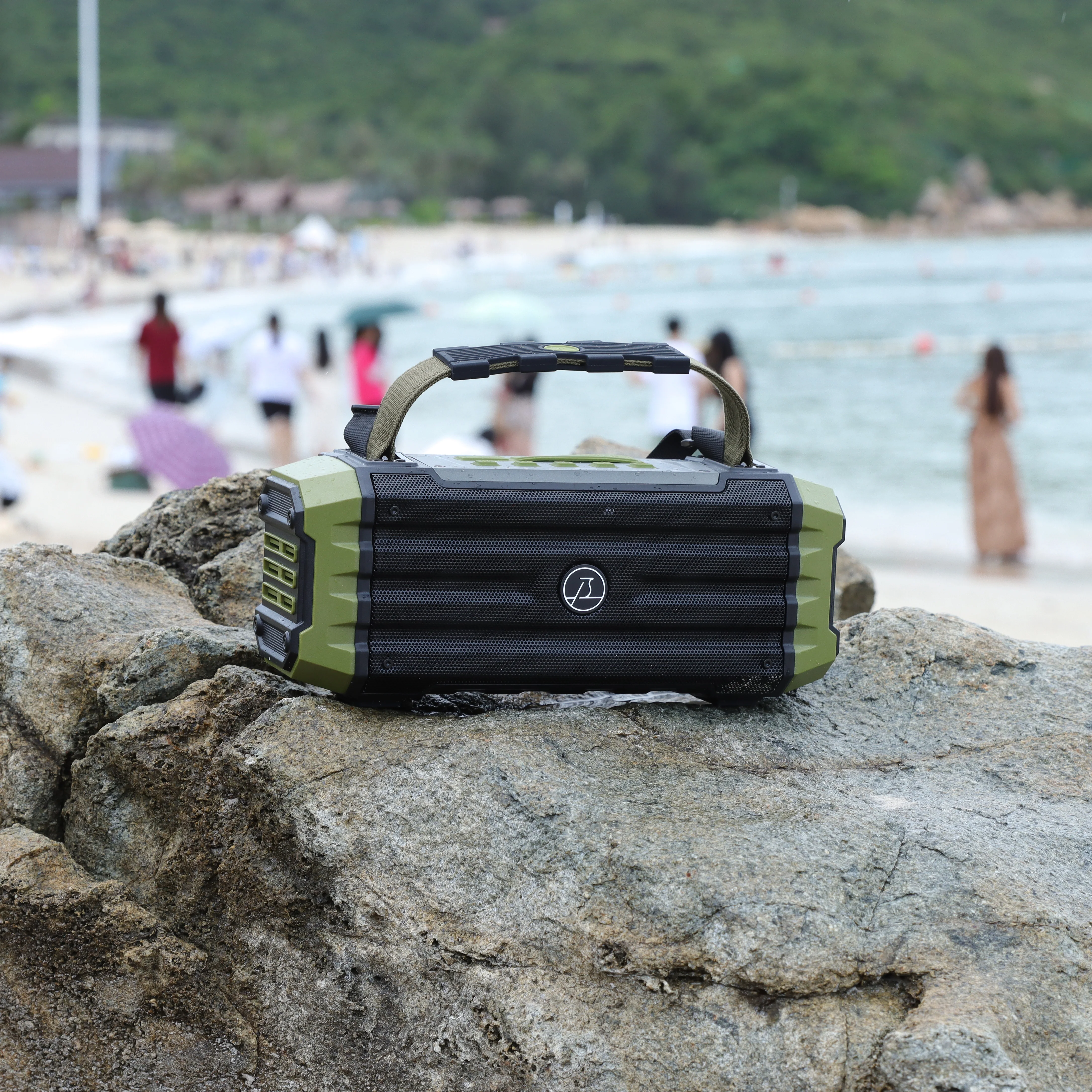 High Quality Outdoor Waterproof Speaker 100watts powerful Bluetooth speaker with tweeter and Woofer