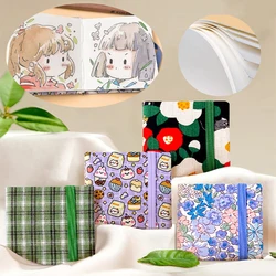 Korean Style Cute Mini Fabric Watercolor Book Acid Free Paper Portable Travel Hand-painted Creative Watercolor Art Drawing Book