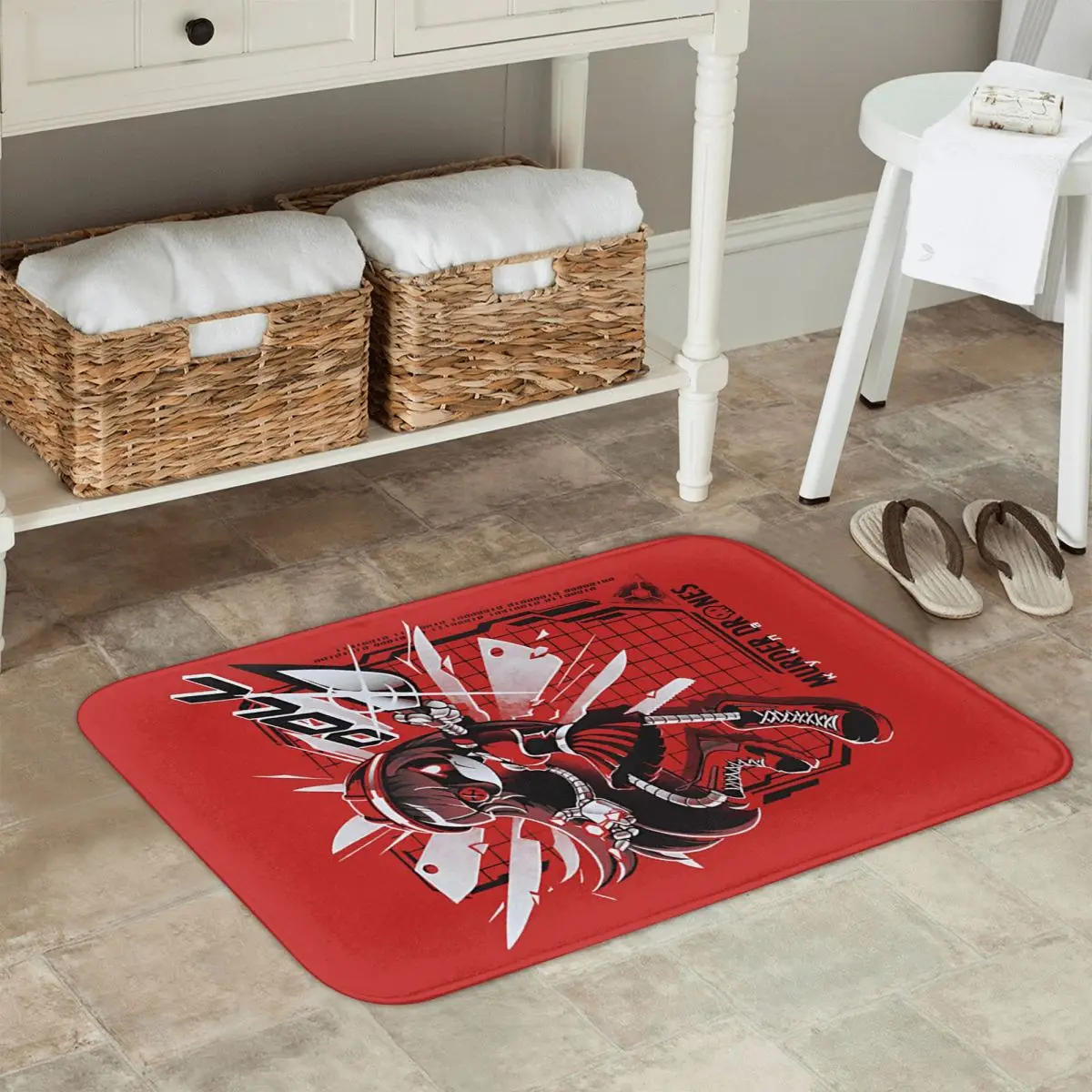 

Murder Drones Merch Non-slip Doormat Floor Mat Durable Carpet Rug for Kitchen Entrance Home Bathroom Living room Footpad Mats