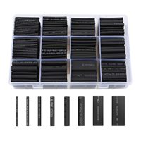 650 PCS Heat Shrink Tubing Kit, UL Approved Heat Shrink Tube Wire Wrap, 2:1 Ratio Electrical Cable Sleeve Assortment in box