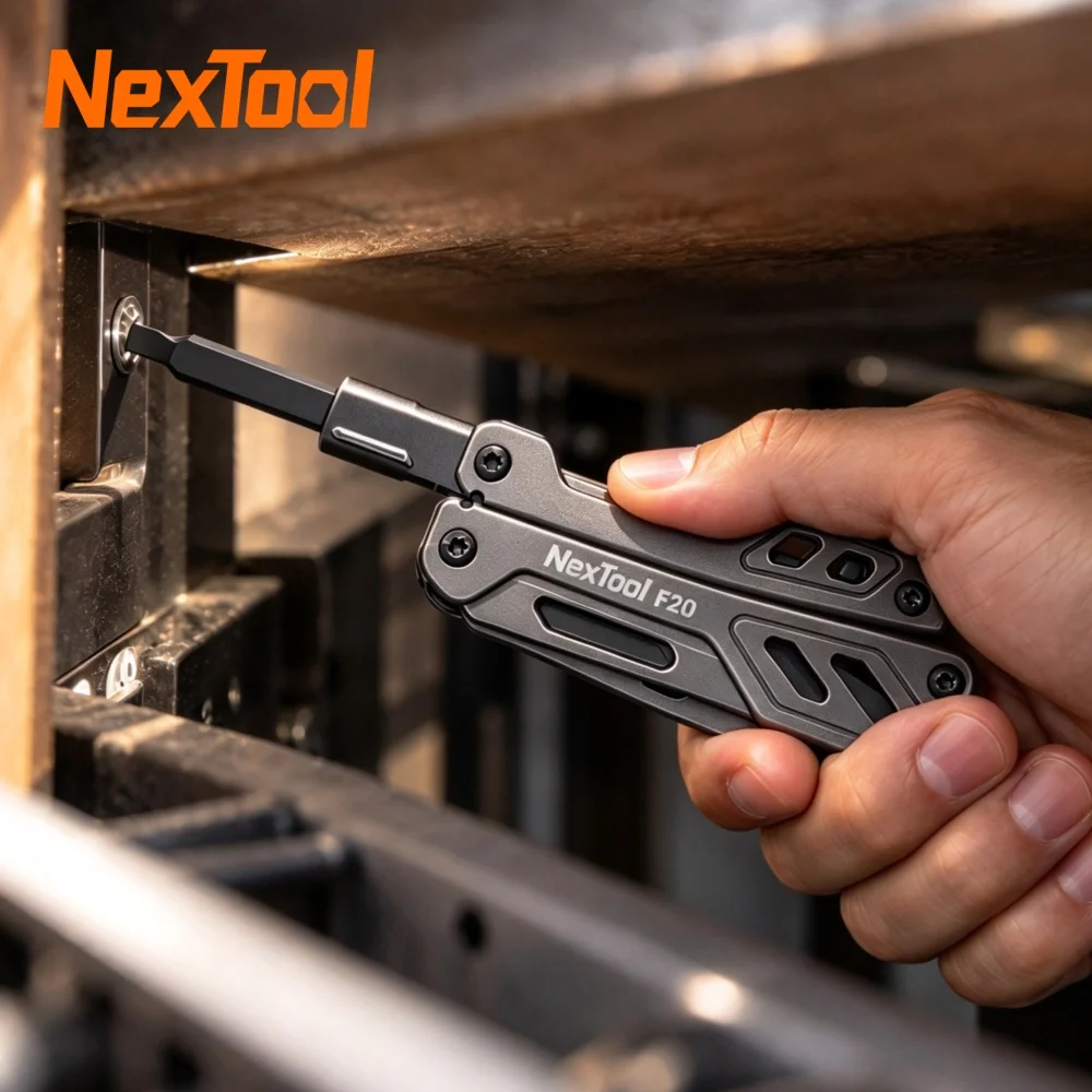 Nextool Flagship Pro F20 12 in 1 Multitool Pliers Stainless Steel Portable EDC Pocket Tool for Outdoor Camping Survival Gear