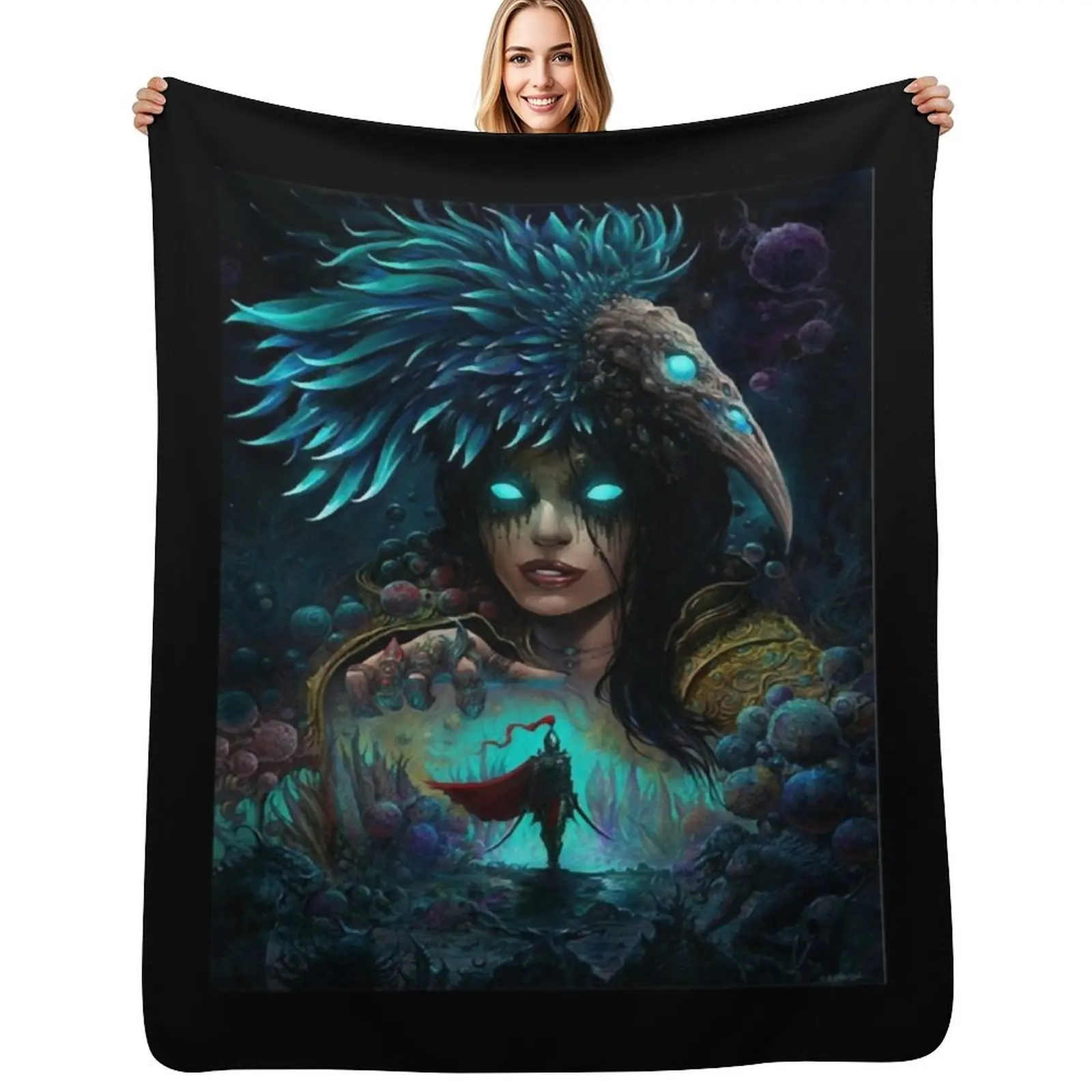 

Vintage Photograp Path Of Exile Christmas Throw Blanket Summer Cool Breathable Blanket for Sleeping