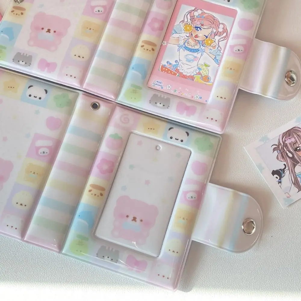 

Cute 3 inch Kpop Album 20 Pockets Cartoon Photocard Holder Gift Mini Idol Photo Holder