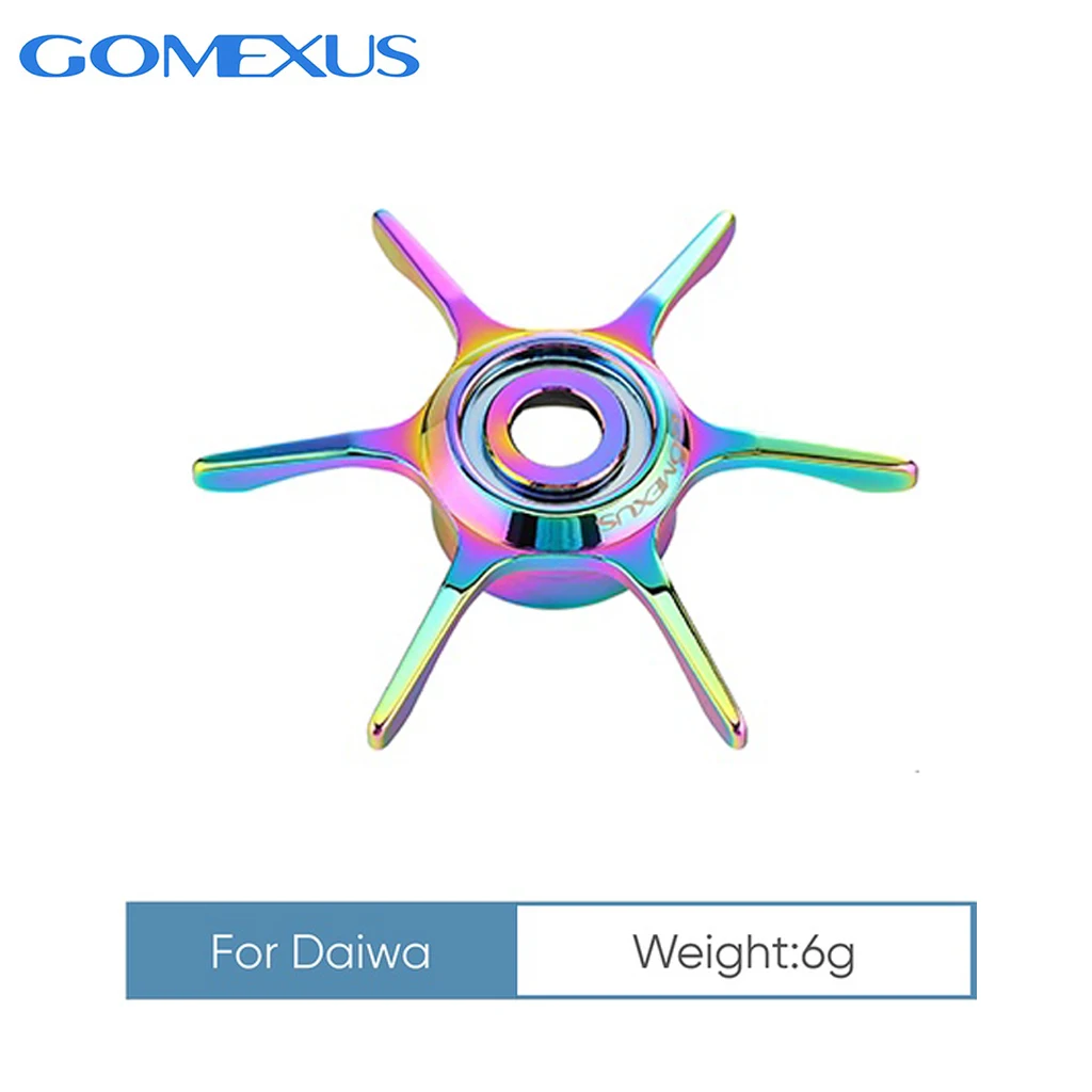 Gomexus DIY Aluminium Star Drag 65mm für Shimano für Daiwa Tatula Zillion Bait casting Angel rolle Zubehör Bait caster Drag