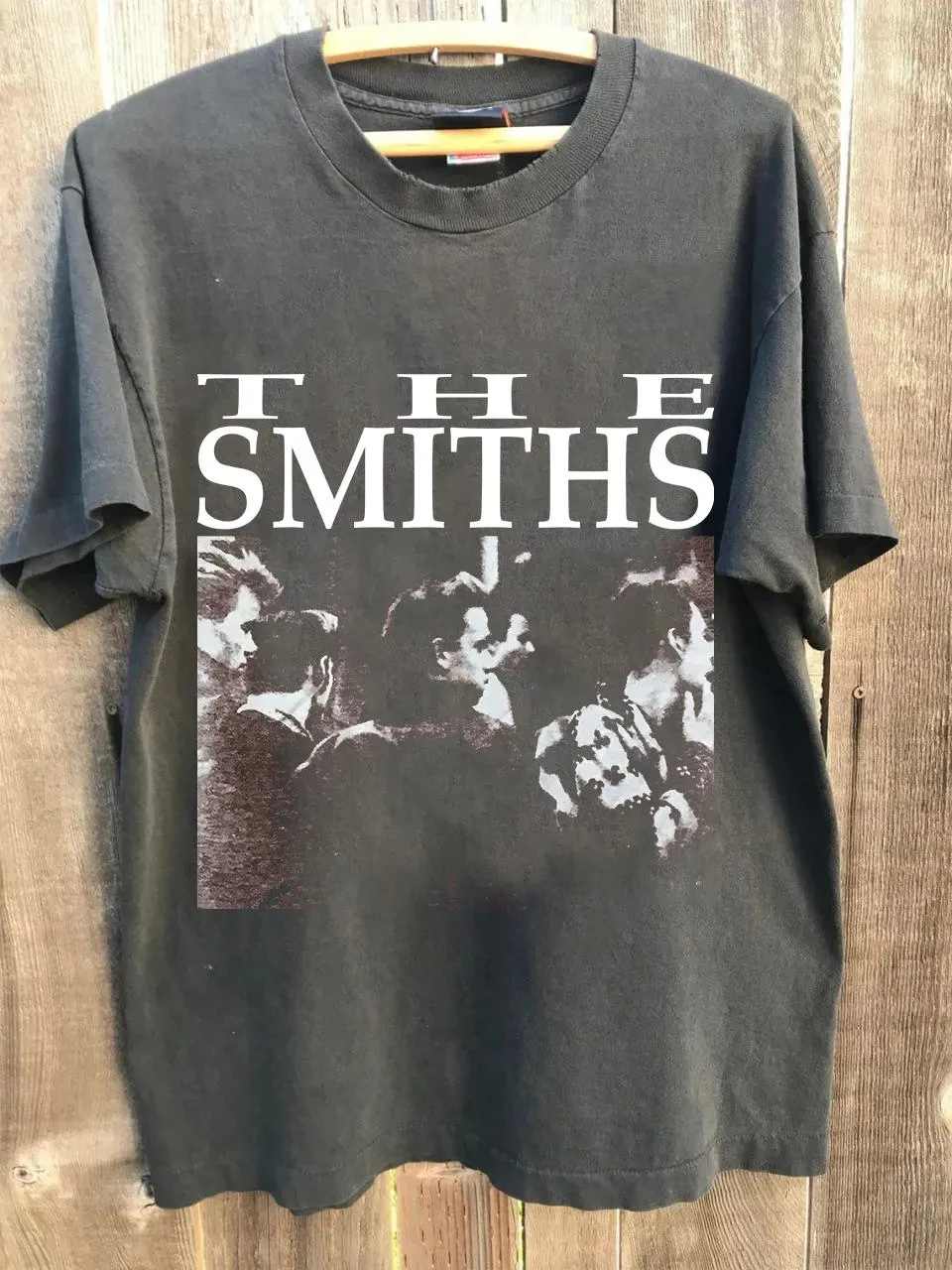 

Женская летняя футболка оверсайз в винтажном стиле The Smiths, унисекс, из дышащего хлопка, стильная, универсальная, в уличном стиле