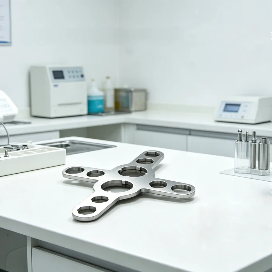 Dental High‑Speed Handpiece Back Cap Wrench, Disassembly Repair Tool Spare Part for Import Dental Turbine Handpiece Maintenance