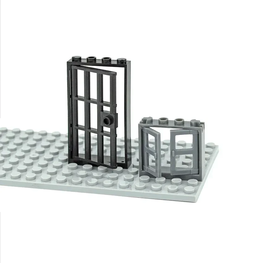 MOC Parts-décennie s de construction de maison d'amis, porte, fenêtre, château, hôtel, jouet en brique à assembler soi-même, compatible avec les accessoires classiques de la ville