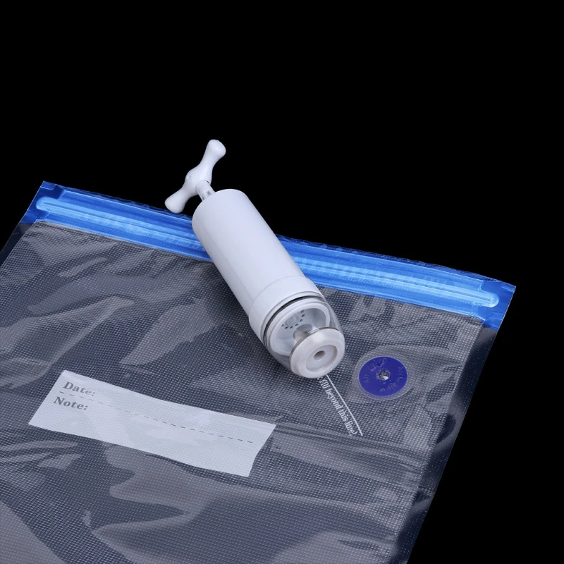 5Pcs Packaging Bag+Food Vacuum Sealer Storage Saver Hand Kitchen Machine Drop Shipping