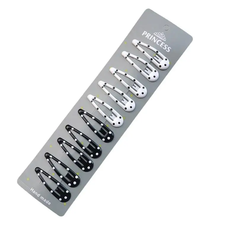 10 Stück matte Metall-Haarspangen in verschiedenen niedlichen Formen, neutrale Farbtöne für den täglichen Gebrauch, Haarschmuck für Frauen und Mädchen – Detail 6
