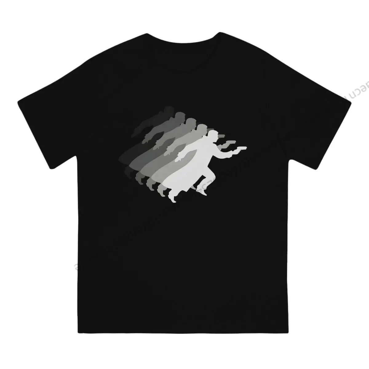 Blade Runner Gray Grey Scale T Shirt Homme Men's Tshirt Cotton Men Clothes