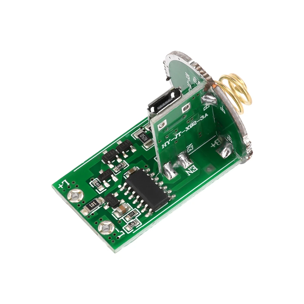 6-8.4V Dual Lithium Flashlight 10W LED Drive Board 3 Modes PCB Circuit Board DIY Accessories