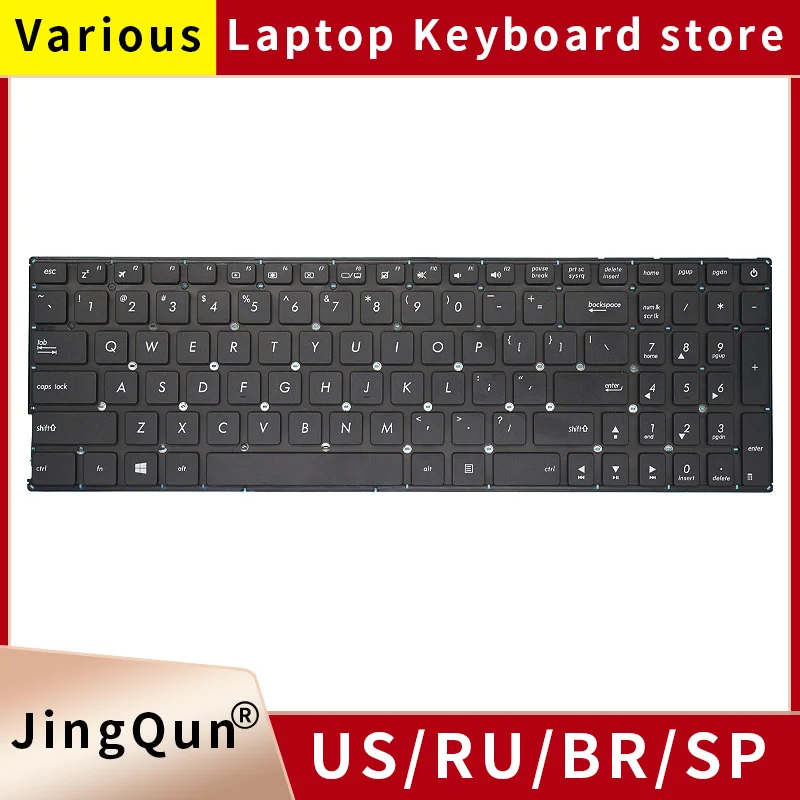 Hiszpańska klawiatura do laptopa Asus X540 X540L X540LA X544 X540LJ X540S X540SA X540SC R540 R540L R540LA R540LJ R540S R540SA SP