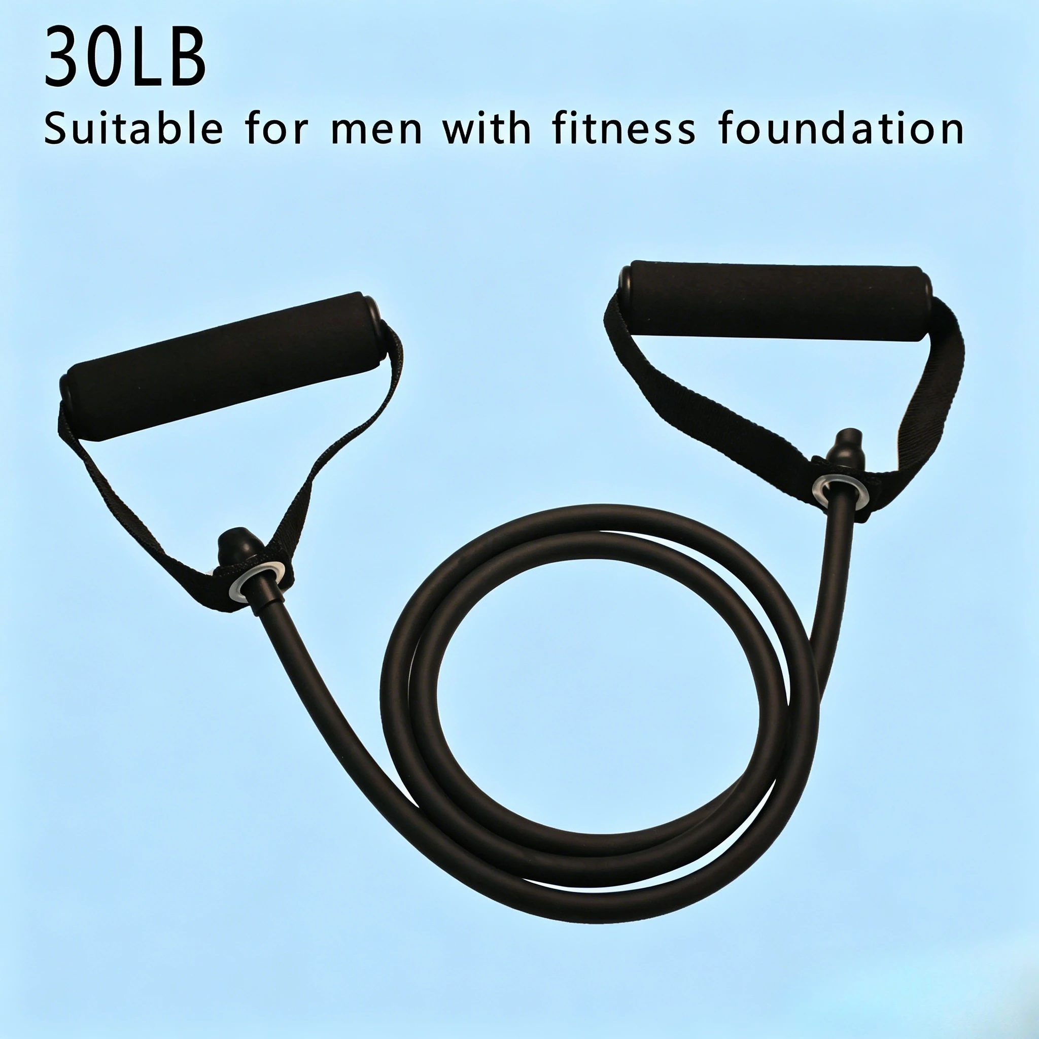 Resistance Bands With Handles Home Gym Workout Strength Training Exercise Bands For Men Women