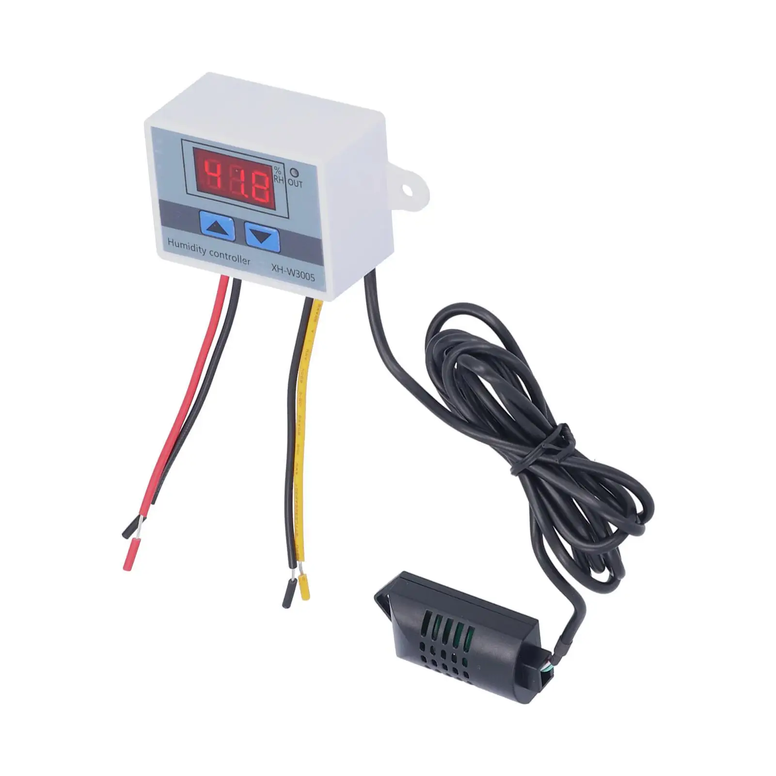 1500W 10A Digital Humidity Controller for greenhouse Mushroom Grow - High Accuracy Microcomputer Control Switch