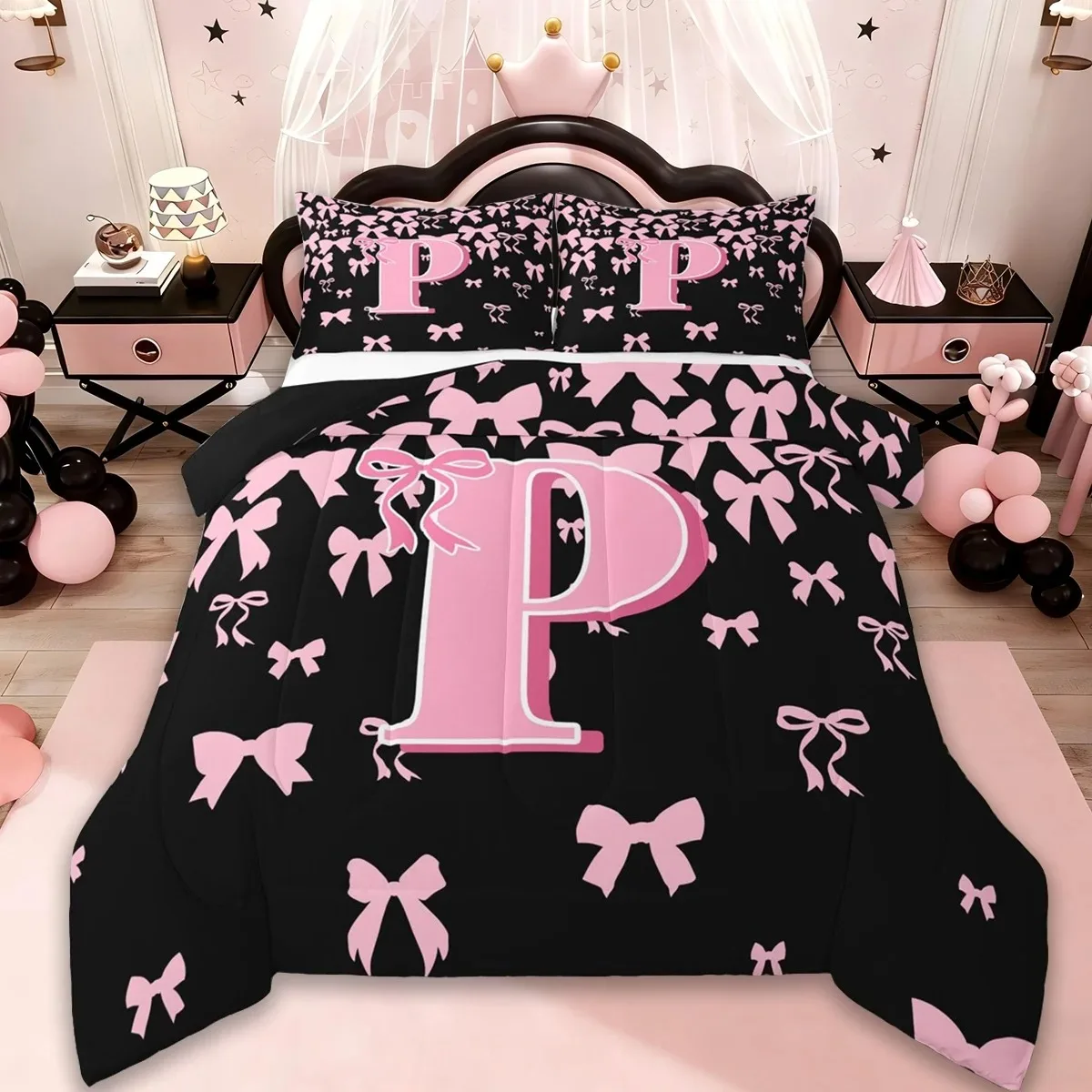 ensemble-de-literie-avec-couette-a-motif-lettre-p-ensembles-de-couettes-monogrammees-pour-lit-double-ensemble-de-literie-avec-nœud-en-ruban-decoration-de-chambre-ultra-douce