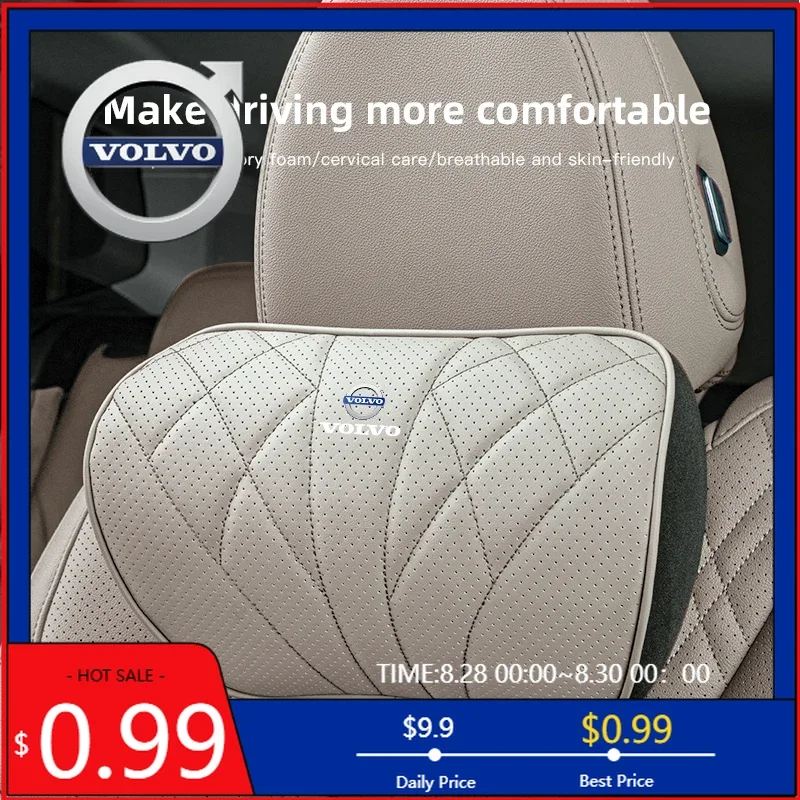 

Universal Bracket 2024 New Car Interior Seat Headrest Products For Volvo XC60 S60 V40 V50 V60 S80 S40 C30 AWD C70 S40 S60 S80 S9