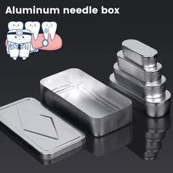 1pc Dental Tray Surgical Nursing With Lid Steriliser Container For Dentist Storage Box Nail Tattoo Tray