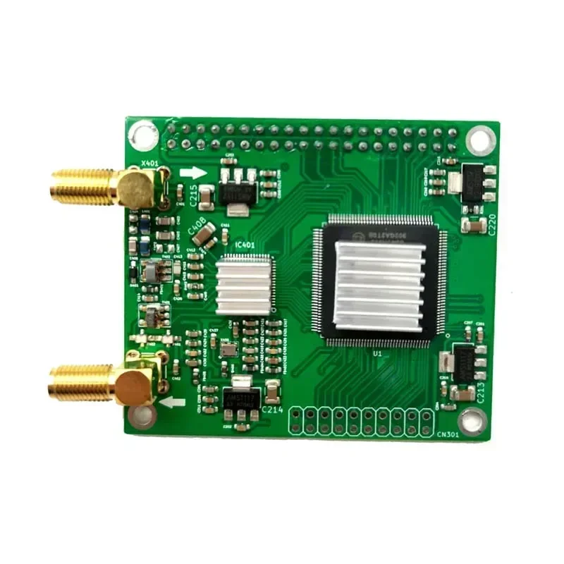

ДЛЯ SDR Radioberry V2.0 B4 для Raspberry Pi 4, радиокарта, аналоговые устройства AD 986610 12-битный широкополосный модем CL25 и плата адаптера