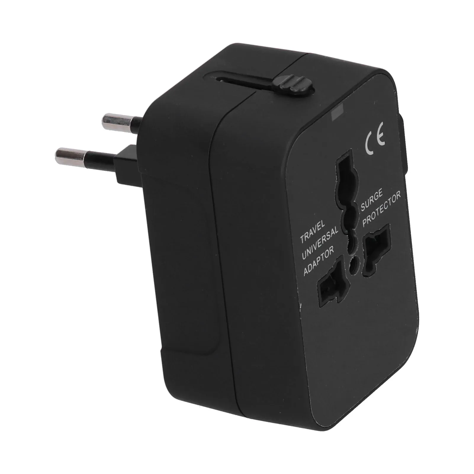 Adaptador de viagem material à prova de fogo corpo compacto usb adaptador de viagem carregamento inteligente para conversor de tomada de viagem para uso doméstico